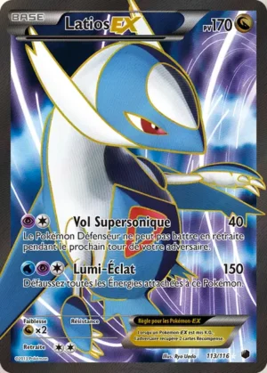 Latios EX 113/116 (Excellent)
