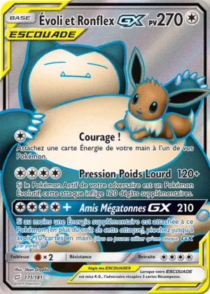 Ronflex et Évoli GX 171/181 (Mint)