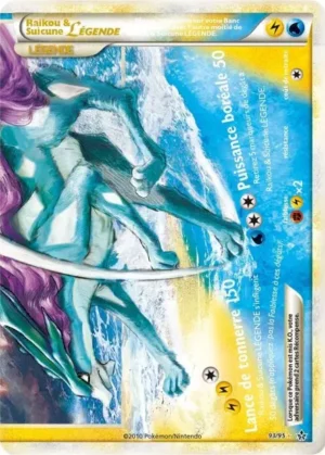 Raikou & Suicune Légende 93/95 (Very-Good/Excellent)
